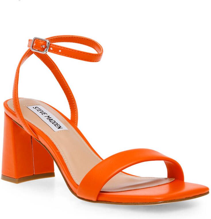 Steve Madden Hoge hiel sandalen , Oranje, Dames