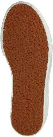 Superga W01 Lame Wedge Sneakers , Grijs, Dames