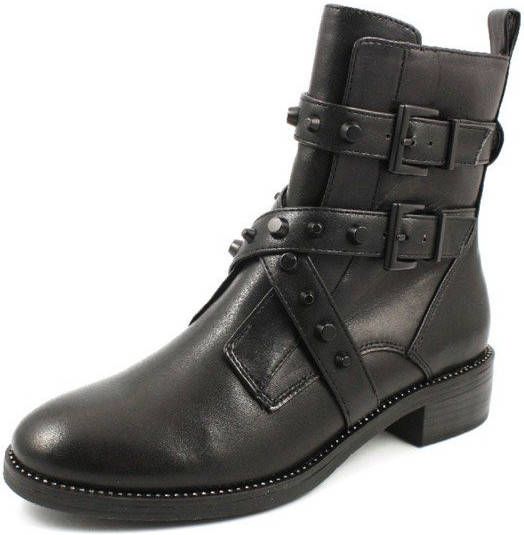 Tamaris Manisa Bikerboot Dames Zwart