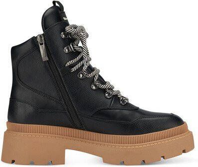 tamaris Zwarte casual gesloten laarsjes , Zwart, Dames