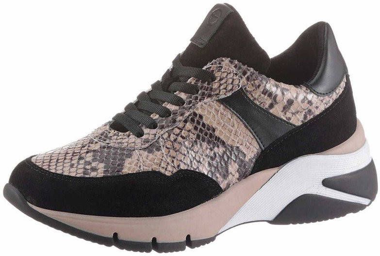 Tamaris Elle Sneaker Dames Blauw