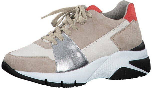 tamaris Flats Casual Sneakers , Beige, Dames