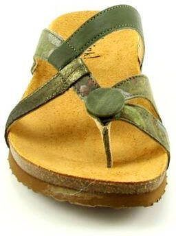 Teenslipper "Julia", olijfgroen 38