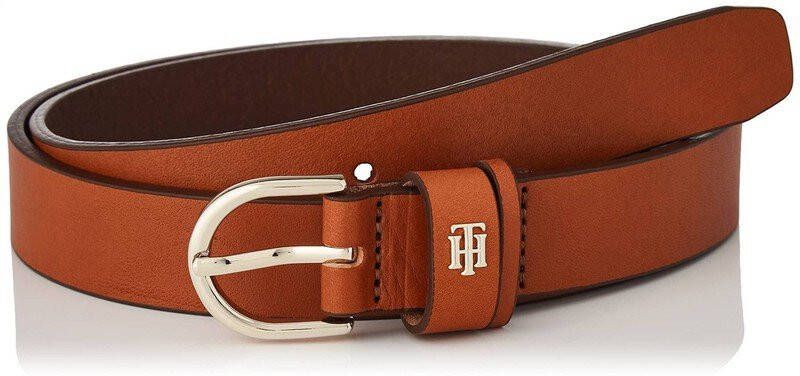 Tommy Hilfiger leren riem Timeless cognac