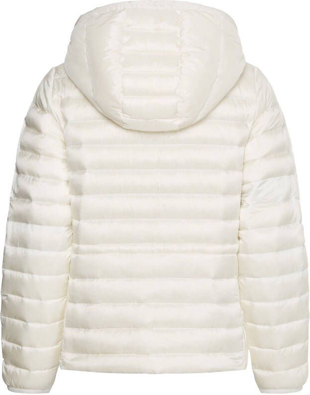 Tommy Hilfiger Lichtgewicht donsjas ecru Ww0Ww37264 YBL , Wit, Dames