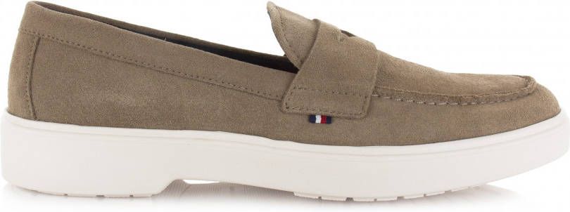 Tommy Hilfiger Taupe Loafers Trendy Lightweigth Loafer