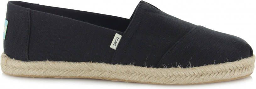 TOMS Espadrilles Women Espadrille Alpargata Rope Zwart