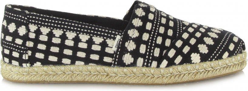 TOMS Espadrilles Women Espadrille Alpargata Rope Zwart