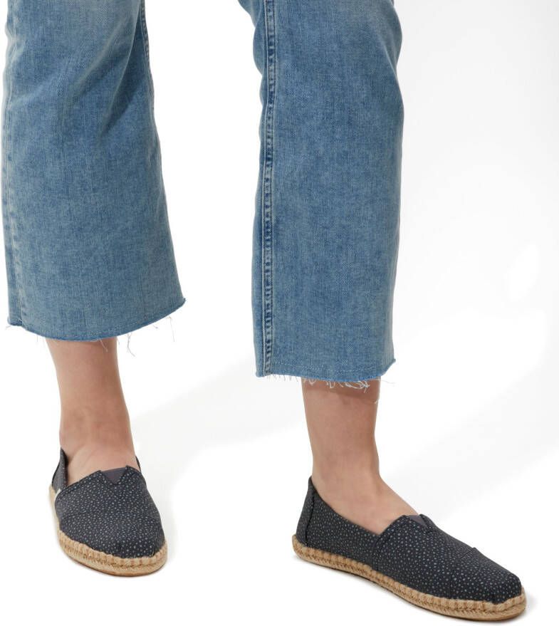 TOMS Espadrilles Women Espadrille Alpargata Rope Zwart