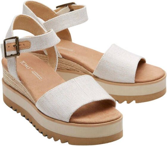TOMS Sleehakken Beige Dames