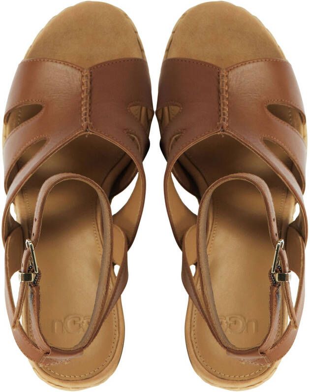 Ugg Australia Dames leren dames sandalen 1128251 online kopen