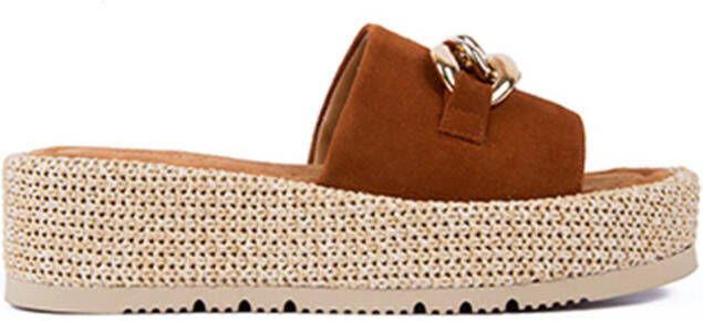 Unisa Pantoffels Beige Dames