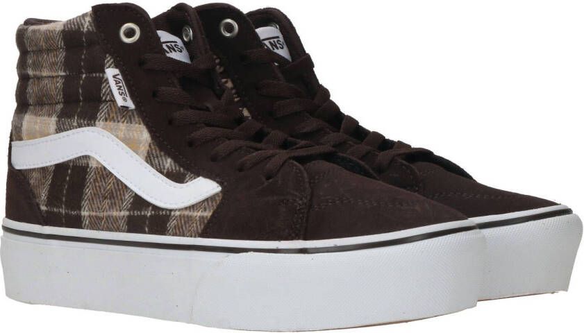 Vans Filmore hi platform plaid mix veterboot