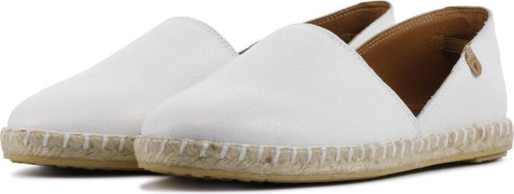 Verbenas Dames leren dames espadrilles carmen