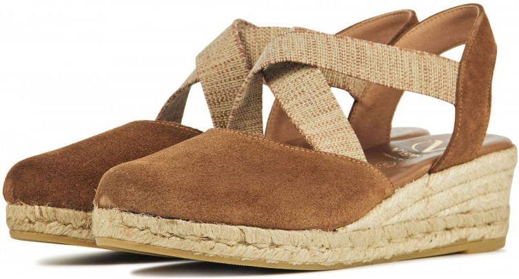 Viguera Dames leren dames espadrilles 1887