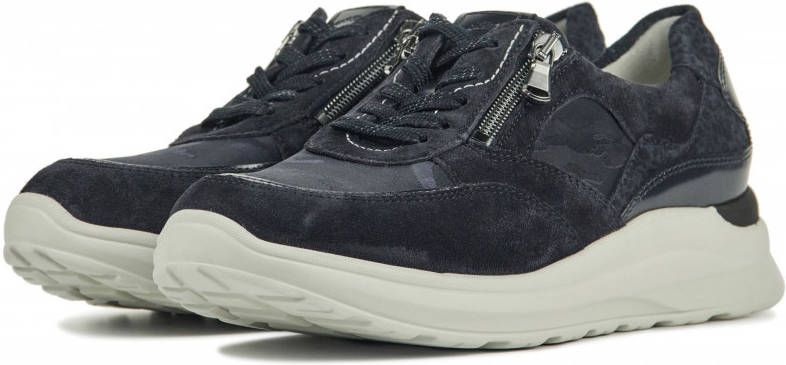 Waldl&#xE4, ufer Dames leren dames sneakers 760001 sue
