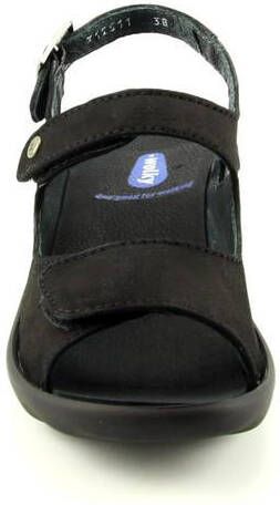 Sandalen Wolky 03125 Scala 11000 zwart nubuck