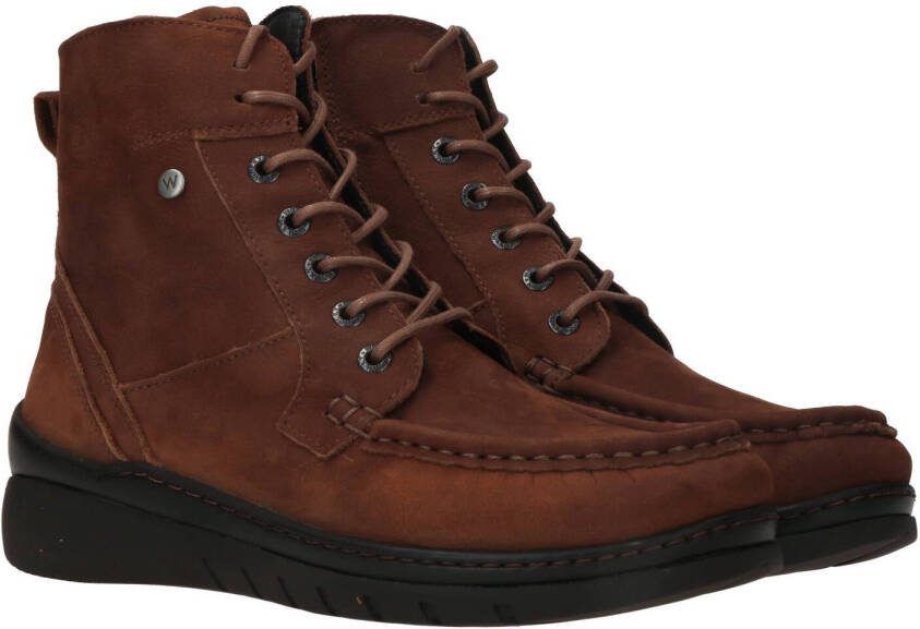 Wolky Next Veterboot Dames Bruin/Cognac