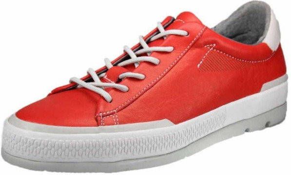 Lage Sneakers Wolky 01926 Katla 30500 rood leer