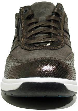 Xsensible 30201.2 Tokio Antharacite Metal H Wijdte Veterschoenen