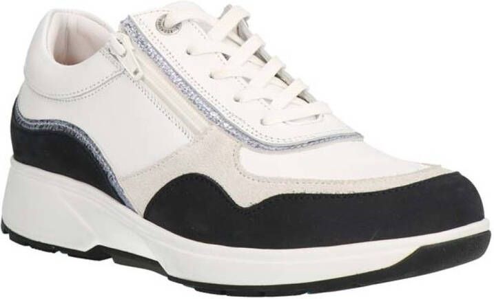 Xsensible 30204.3 Lima White Navy H Wijdte Veterschoenen