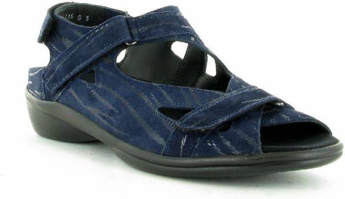 Durea 7258 216G Blauw G Wijdte Sandalen