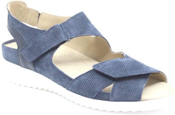 Durea 7410 215E Blauw E Wijdte Sandalen