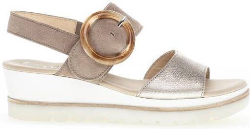 Gabor Best Fitting Sandaals , Bruin, Dames