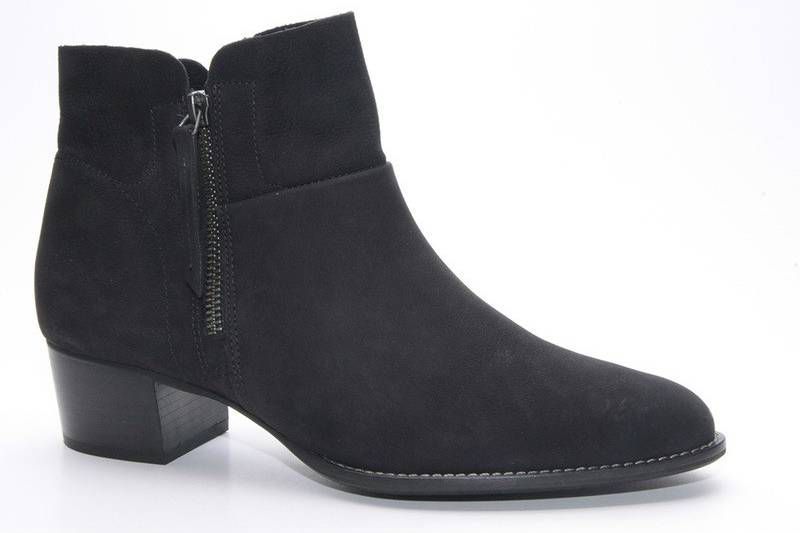 Paul Green Enkellaarzen d. nubuck blauw Paul Green Enkellaarzen d. nubuck blauw
