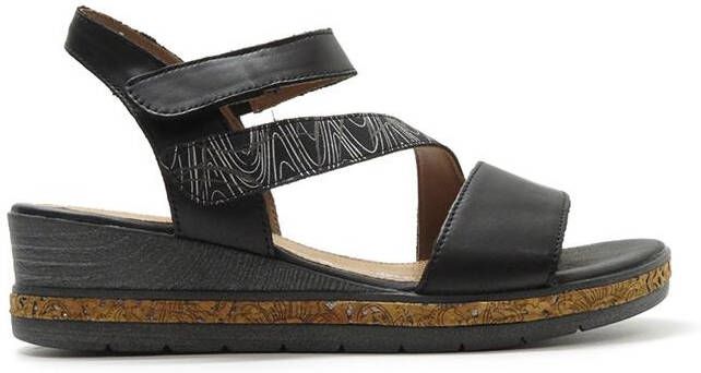 Remonte Sandaaltjes in stijlvolle luipaard look