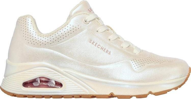 Skechers Uno Pearl Queen Sneaker Dames Beige