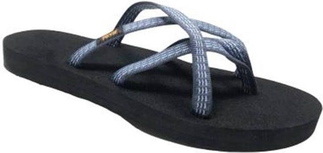 Teva Olowahu Falls Blue Indigo Slippers
