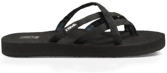 Teva Olowahu Mix Black On Black Slippers