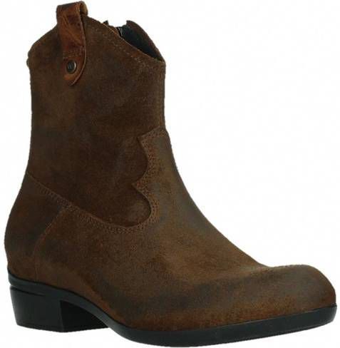 Wolky Laarzen 00960 Finley 45410 suede tobacco