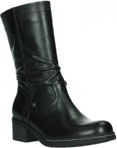 Wolky Edmonton Laars Dames Zwart