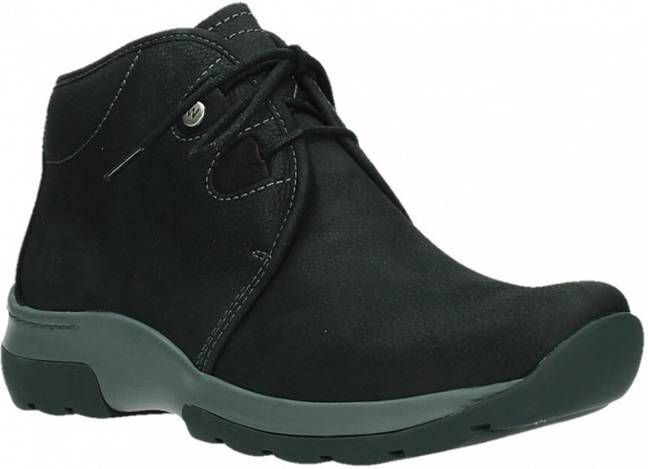 Laarzen Wolky 03025 Dub 11000 zwart nubuck