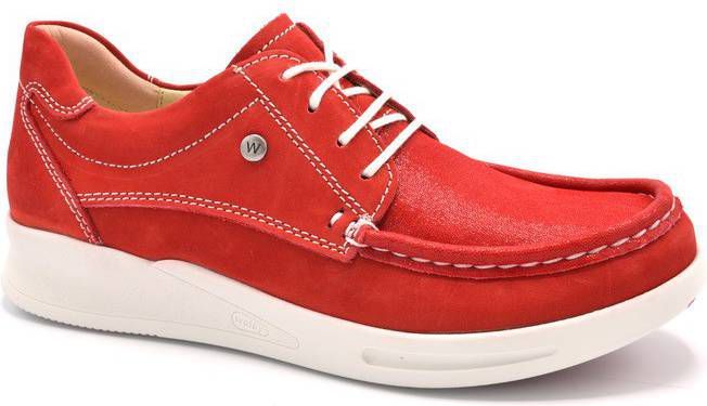 Nette schoenen Wolky 05901 One 10570 red-summer stretch nubuck
