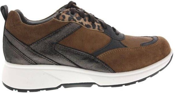 Xsensible 30212.2 Lunel Caramel Combi H Wijdte Veterschoenen