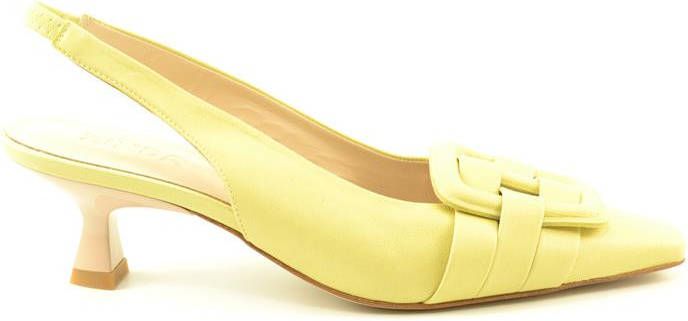 Zinda Peep Heel shoes , Geel, Dames