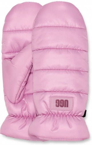 Ugg W Puff Yeah All Weather Mitten in Rose Quartz,/XL