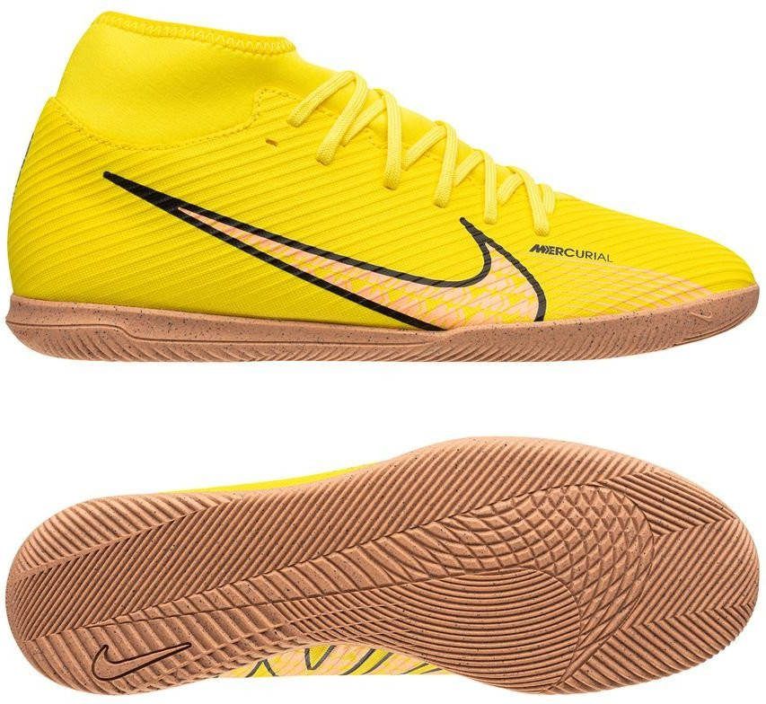 Nike Air Zoom Mercurial Superfly 9 Club IC Lucent Geel/Roze