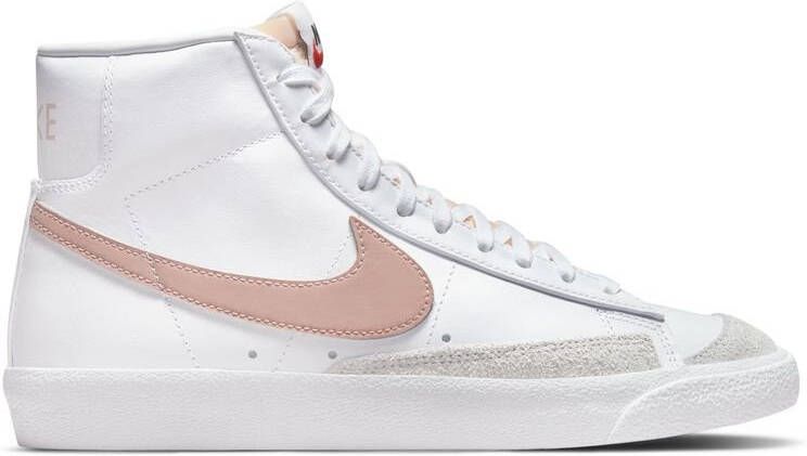 Nike Blazer Mid '77 Vintage Damesschoen White/Peach/Summit White/Pink Oxford Dames