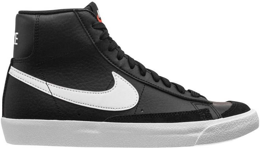 Nike Blazer Mid '77 Kinderschoenen Black/White/Team Orange/Sail Kind