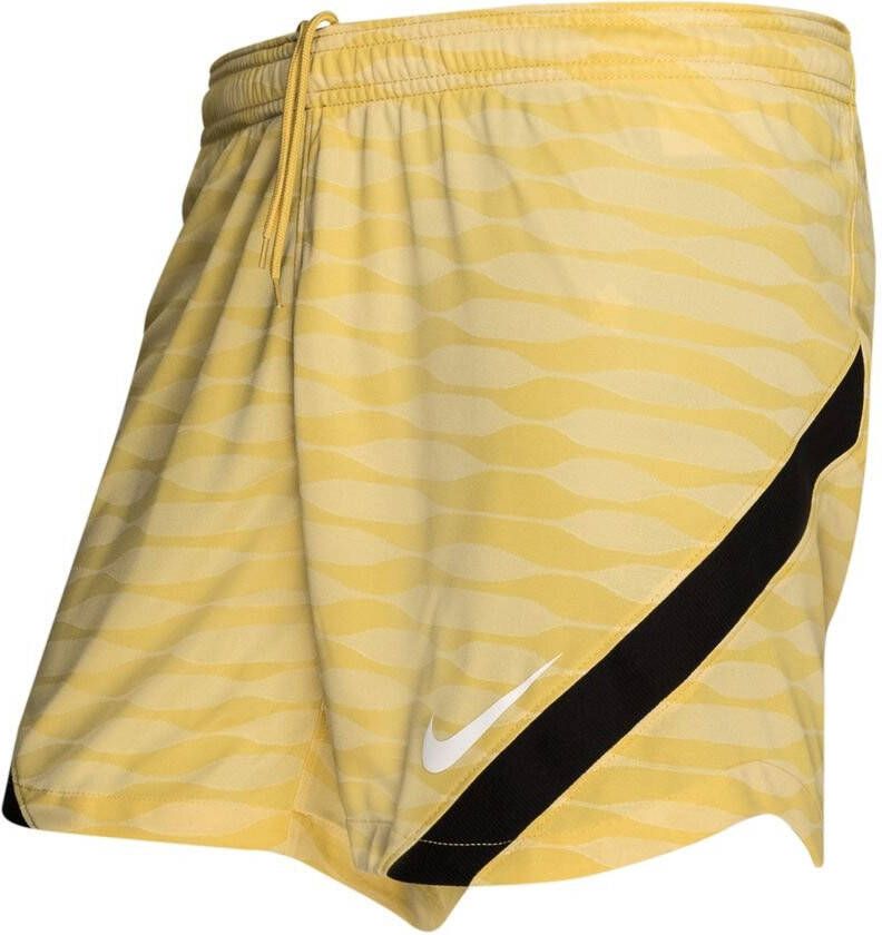 Nike Trainingsshorts Dri FIT Strike 21 Goud/Zwart/Wit Vrouw
