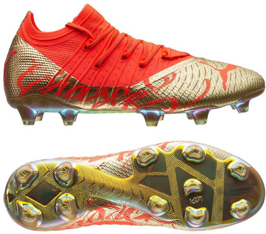 PUMA Future 1.4 FG/AG Neymar Jr. Personal Edition Dream Chaser Rood/Goud LIMITED EDITION