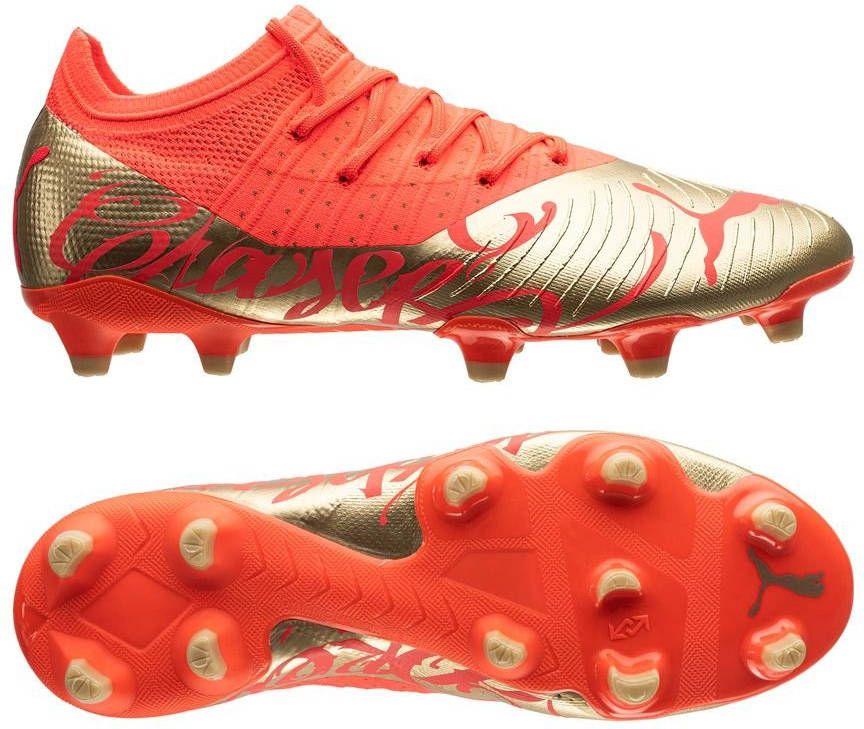 PUMA Future 2.4 FG/AG Neymar Jr. Dream Chaser Rood/Goud LIMITED EDITION