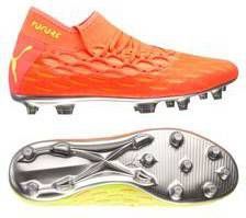 Puma FUTURE 5.2 NETFIT OSG FG/AG Voetbalschoenen Oranje Geel
