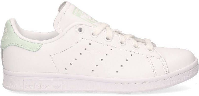 adidas Originals Stan Smith W leren sneakers wit/mintgroen
