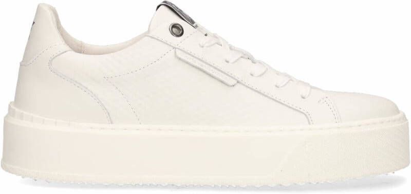 Floris Van Bommel Witte Lage Sneakers Sfw 10106