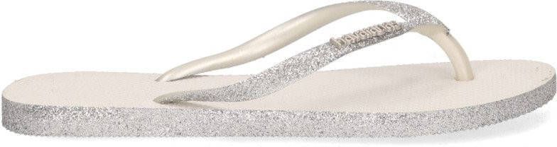 Havaianas Slippers Flipflops Slim Sparkle Wit